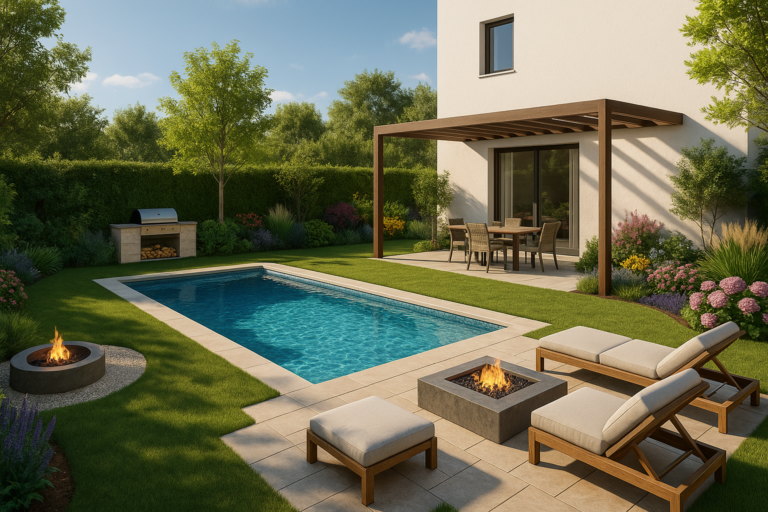 Large Garden Pool